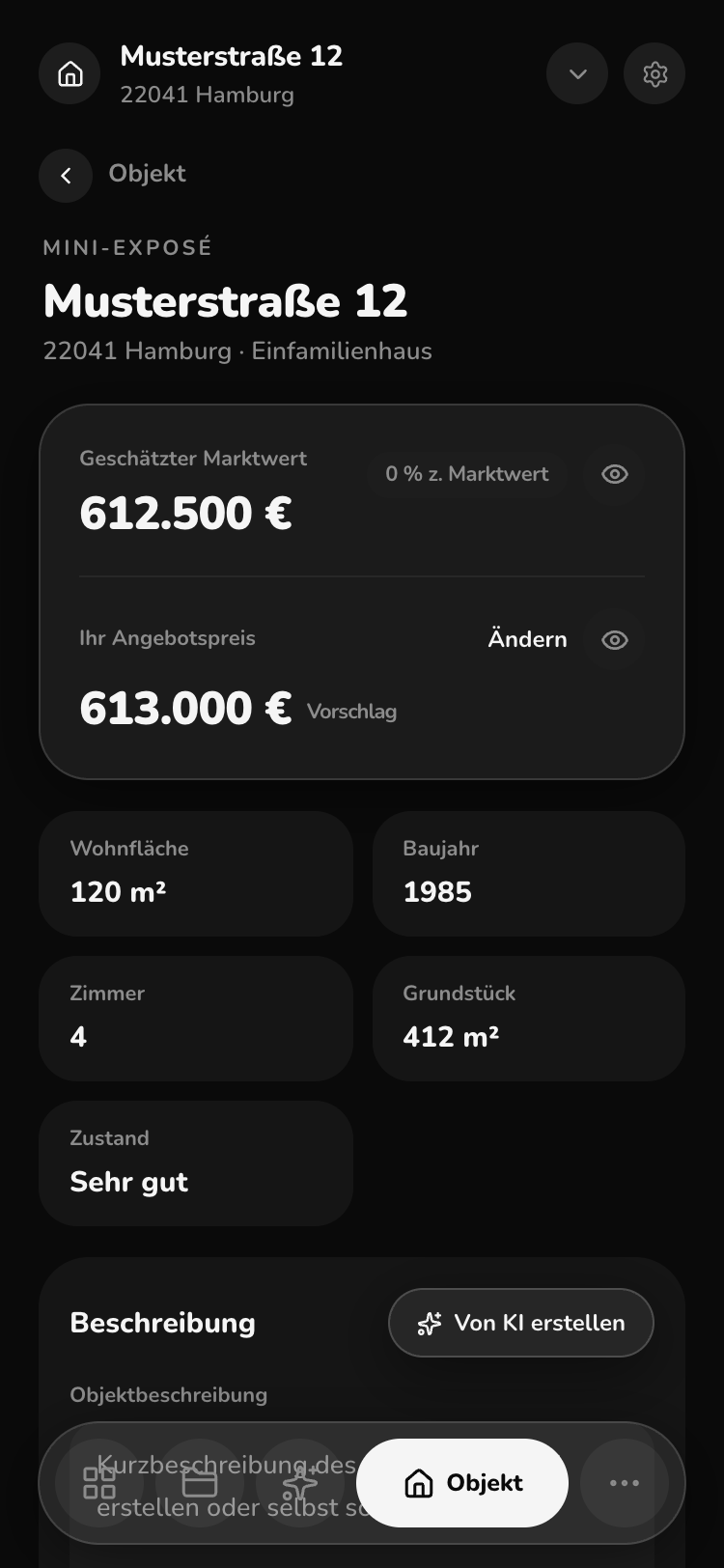 Exposé-Generator mit PDF-Vorlagen