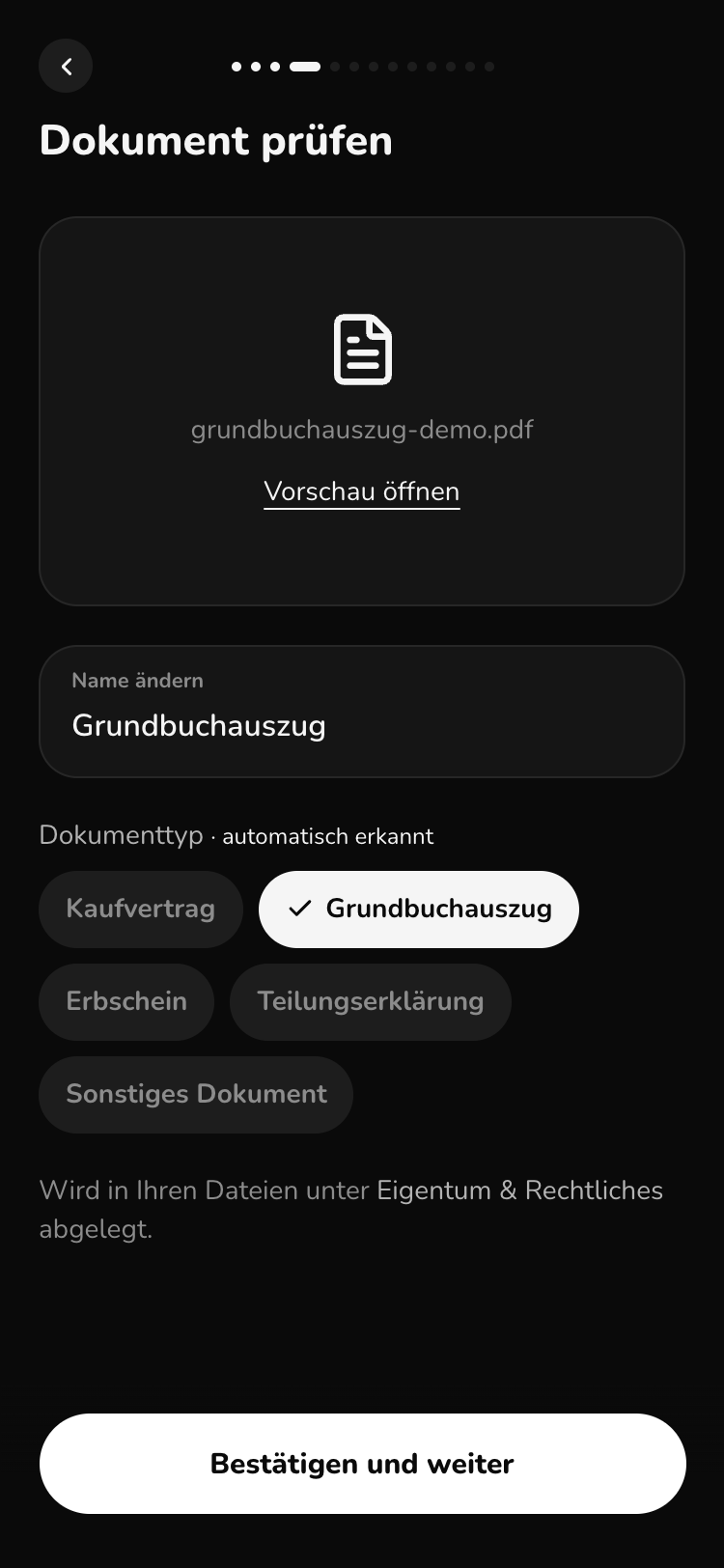 Scanner mit Dokumentenerkennung
